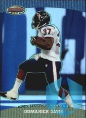 2004 Bowman's Best Green 188/499 Domanick Davis #77